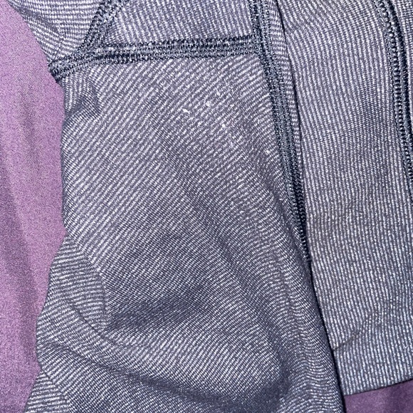 Lululemon Wunder Under Leggings Full Length Size 6 Mini Stripes - Picture 6 of 8